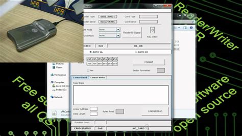 rfid reader mifare|MIFARE card reader software download.